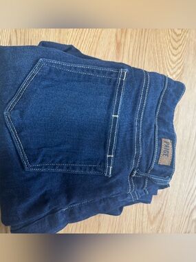 PAIGE Hoxton Ankle Dark Blue Denim Jeans